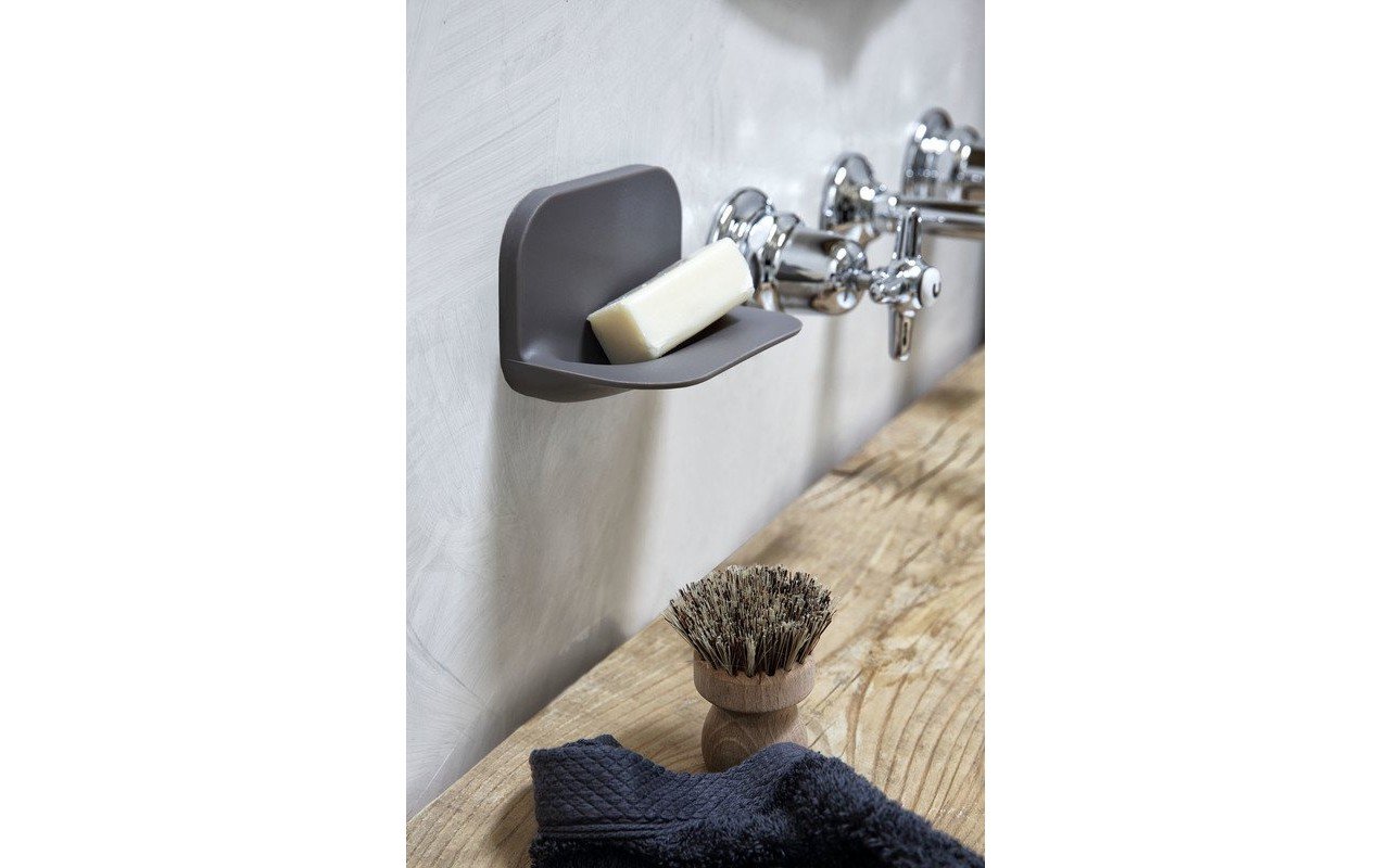 Aquatica Beatrice Self Adhesive Wall-Mounted Soap Holder picture № 0